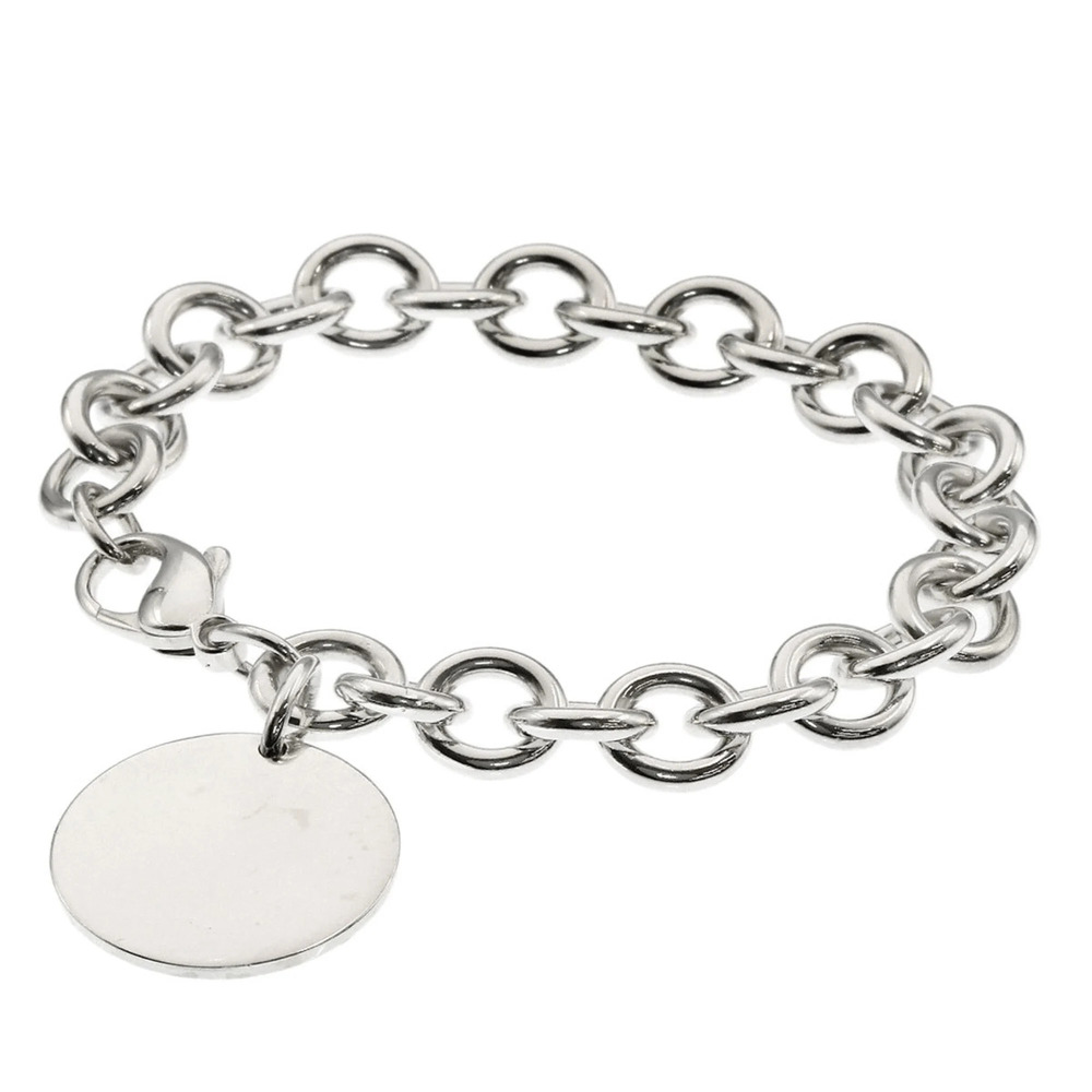 TIFFANY Silver Charm Bracelet